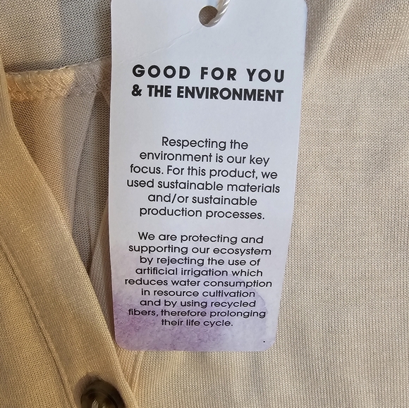 Lascana Pure Reflection NWT Beige Ruffle Detail Sleeveless Top Size 4/6 - Picture 4 of 11